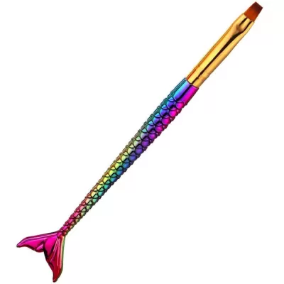 Pincel para Unha Gel Cerda Sintética nº 6 Modelo Sereia